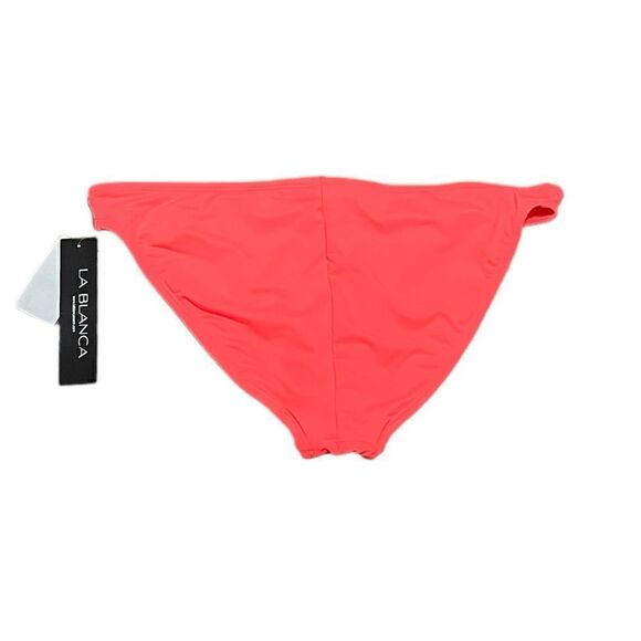 La Blanca Women’s Island Goddess Hipster Bottom Light Coral, Size 10, NWT - Picture 4 of 7